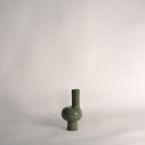 ILEX Green Candle Holder
